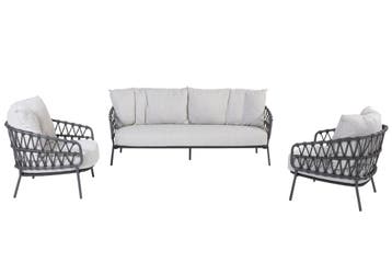 Calpi stoel bank loungeset 3 delig rope 4 Seasons Outdoor, Ophalen of Verzenden, Nieuw