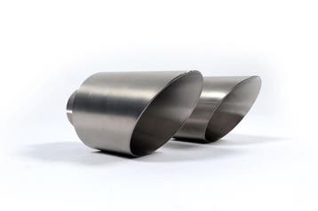 4.5 sierstuk geborsteld titanium MSTIP153 x2 | Milltek, Auto-onderdelen, Uitlaatsystemen, Verzenden, Nieuw