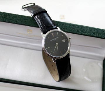 Frédérique Constant - Modele Deposée Rare Dial Grigio Data, Nieuw