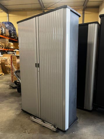 Roldeurkast 197x120x47 Gispen - Incl Levering, Huis en Inrichting, 100 tot 150 cm, Verzenden, Nieuw, Metaal