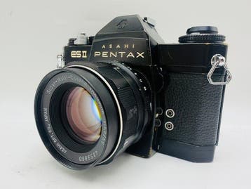 Pentax, Asahi ES II black + Super-Multi-Coated Takumar, Nieuw