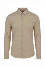 Sandro Overhemd in maat S Beige, Verzenden, Zo goed als nieuw, Overige kleuren, Sandro
