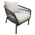 Arezzo Pasadena low dining tuinset 140xH69 cm 5 delig, Ophalen of Verzenden, Nieuw