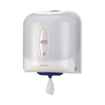 Tork Reflex Papierdispenser | Wit, Verzenden