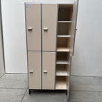 6-deurs zeer degelijke Aestic opbergkast - 198x92x62 cm, Huis en Inrichting, Kasten | Kledingkasten, Ophalen of Verzenden, Nieuw