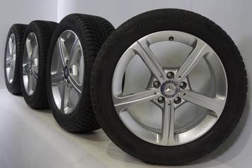 Mercedes A B CLA Klasse W177 17 inch velgen + Winterbanden B, Gebruikt, Velg(en), 17 inch, Winterbanden