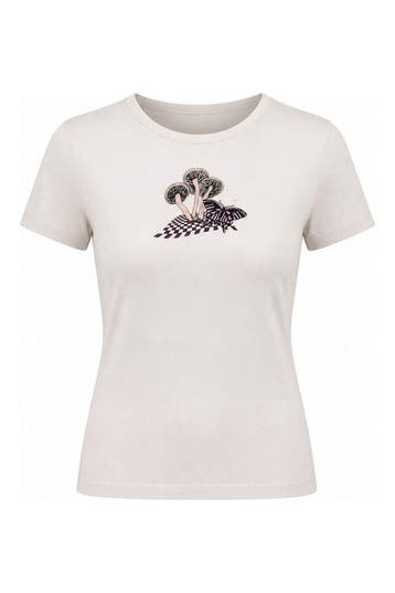 Vans T-shirt in maat M Wit, Kleding | Dames, T-shirts, Vans, Verzenden, Zo goed als nieuw, Wit