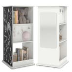 LIVSK Draaibare Boekenkast - 360° Draaiend - Schoolbord en S, Verzenden, Nieuw