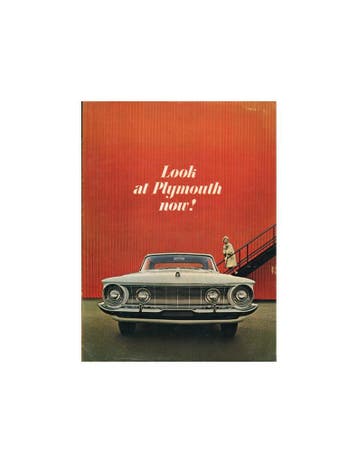 1962 PLYMOUTH PROGRAMMA BROCHURE ENGELS (USA), Nieuw, Author