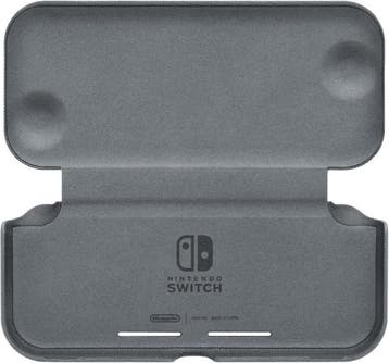 Nintendo Switch Lite Flip Cover - Grijs, Verzenden, Nieuw