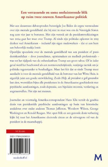Help, de president is gek geworden 9789029098533 Hans Klis, Verzenden, Gelezen, Hans Klis