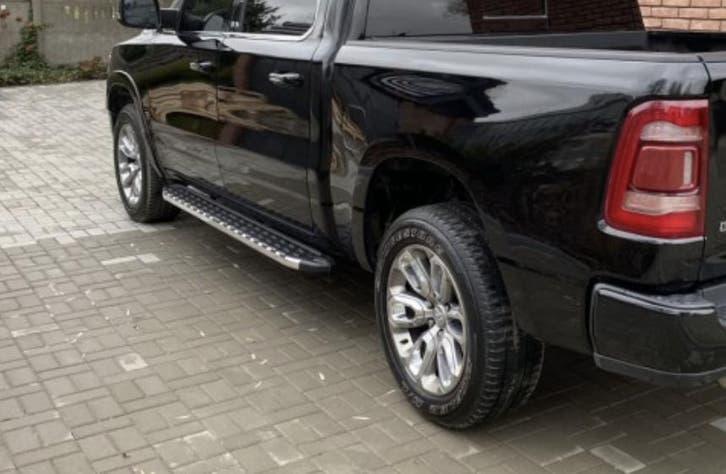 Side Steps Zwart Staal Dodge Ram 1500 | 2019+, Auto diversen, Dakdragers, Nieuw, Ophalen of Verzenden