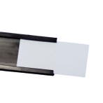 Magnetische etikethouder - 90 x 30mm - C profiel - Per stuk, Doe-het-zelf en Verbouw, Ophalen of Verzenden, Nieuw