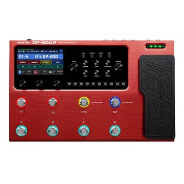 Valeton GP-200R Multi-Effects Processor Rood met 240+, Muziek en Instrumenten, Effecten, Ophalen of Verzenden, Nieuw