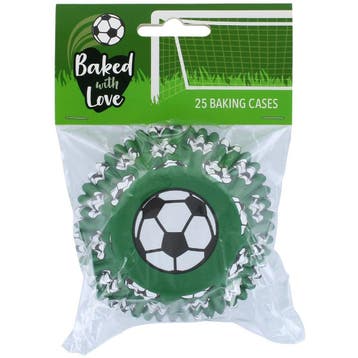 Culpitt Cupcake Vormpjes Voetbal 50mm 25st., Verzenden, Nieuw