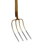 Talen Tools Mestvork met 4 Tanden - 85 cm Steel en T-Gree..., Tuin en Terras, Hand-tuingereedschap, Ophalen of Verzenden, Nieuw