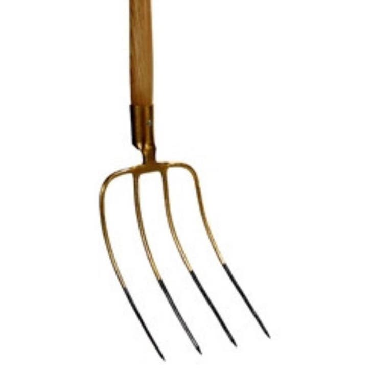 Talen Tools Mestvork met 4 Tanden - 85 cm Steel en T-Gree..., Tuin en Terras, Hand-tuingereedschap, Hark, Nieuw, Ophalen of Verzenden