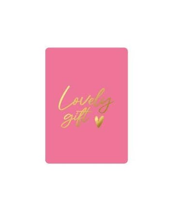 1x Mini kaartje Lovely Gift (Cadeaukaarten A7), Ophalen of Verzenden, Nieuw