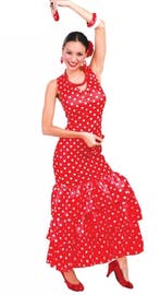 Flamenco danseres jurk vrouw, Kleding | Dames, Ophalen of Verzenden, Nieuw