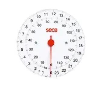 SECA wijzerplaat met KG- en LBS wit | Origineel SECA, Verzenden, Nieuw in verpakking