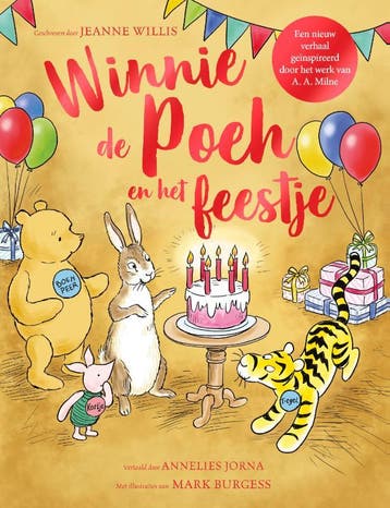 Winnie De Poeh En Het Feestje | Jeanne Willis | Nieuw, Ophalen of Verzenden, Nieuw, Jeanne Willis