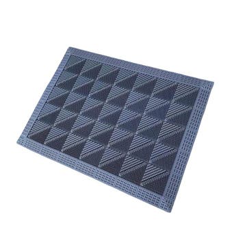 Droogloopmat voor Buiten en Binnen - 120 x 90 cm - Grijs -, Verzenden, Nieuw