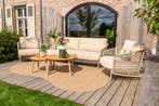 4SO Puccini/Mindo stoel-bank loungeset (5-delig) - Latte, Verzenden, Nieuw, Hout, Loungeset