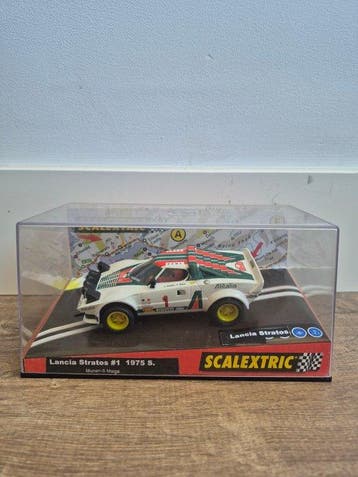 Scalextric - Slotcar Lancia Stratos #1 1975 S - 1970-1980 -, Nieuw