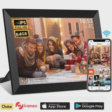 Frameo Smart WiFi Digitale Fotolijst 10.1 Inch HD Touchscree, Audio, Tv en Foto, Verzenden, Nieuw