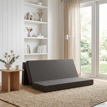 vidaXL Vouwbare Bankbed 180 x 67 x 45 cm Donkergrijs, Verzenden, Nieuw