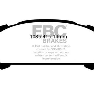 EBC 02-06 Subaru Baja 2.5 Yellowstuff Rear Brake Pads, Ophalen of Verzenden, Nieuw