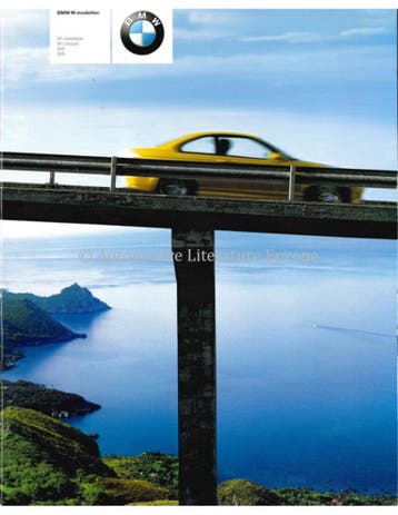2000 BMW M PROGRAMMA BROCHURE NEDERLANDS, Nieuw, BMW, Author