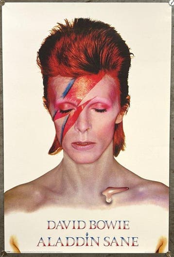 David Bowie - Aladdin Sane Brian Duffy | Iconic Portrait