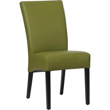 Leren eetkamerstoel Just - Toledo Apple Green (groen) -, Overige kleuren, Bohemian, Eigentijds, Klassiek, Retro, Romantisch, Scandinavisch