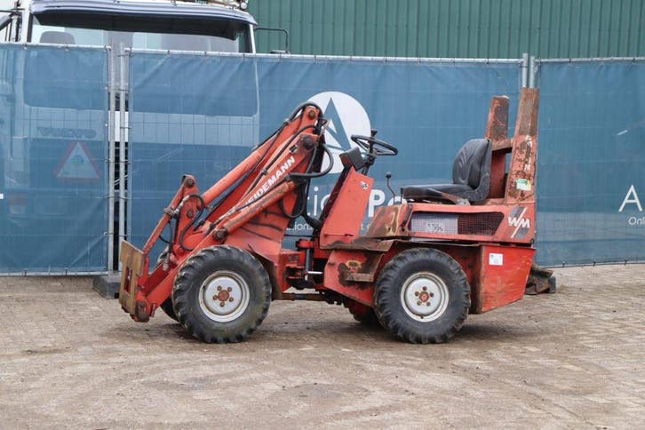 Veiling: Kniklader Weidemann 1030 D/P Diesel 1996, Zakelijke goederen, Machines en Bouw | Kranen en Graafmachines, Wiellader of Shovel