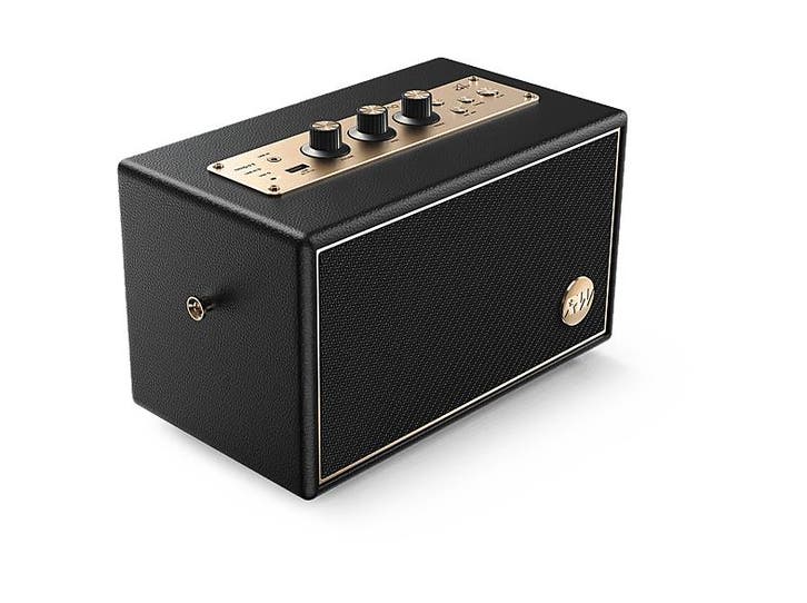 Peaq -  Bluetooth speaker Retro Bluetooth Speaker  - Zwart, Audio, Tv en Foto, Luidsprekers, Nieuw, Overige merken, 60 tot 120 watt