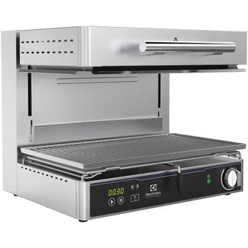 Salamander Grill | Elektrisch | 2 Zones | 4kW (400V) | Timer, Verzenden, Nieuw in verpakking
