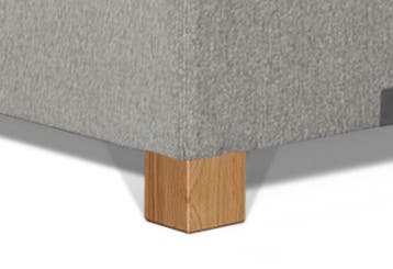 Caresse Vierkante poot hout - 180x200/210, Huis en Inrichting, Slaapkamer | Bedden, Nieuw