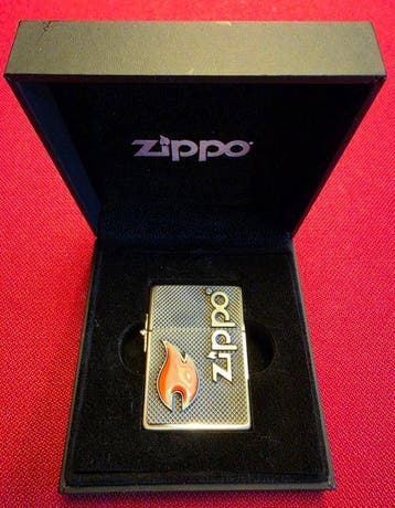 Zippo - Aansteker - Verzilverd, Nieuw