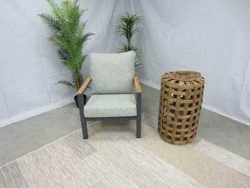 Te Velde tuinmeubelen paleros lounge stoel, Nieuw, Aluminium, Stoel, Loungeset