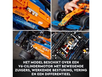 LEGO Technic McLaren Formule 1 (2022) - Racewagen Set voor, Verzenden, Nieuw