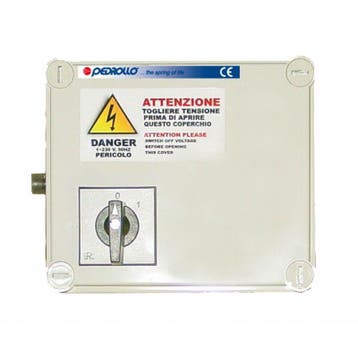Pedrollo bronpomp schakelkast, QEM 300, 3PK, 230V, Verzenden, Nieuw