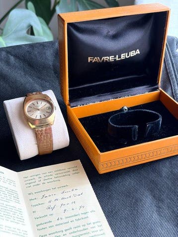 Favre-Leuba - Daymatic - Zonder minimumprijs - 7001 - Heren, Sieraden, Tassen en Uiterlijk, Horloges | Heren, Nieuw