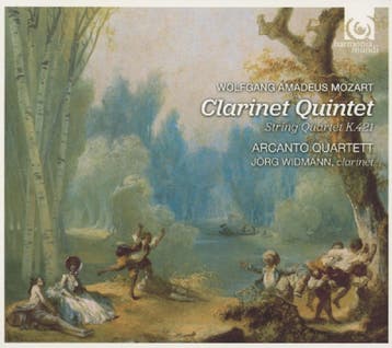 cd - widmann arcanto quartet - CLARINET QUINTET STR. QUAR..., Verzenden, Zo goed als nieuw