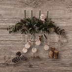 Metalen frame bloemstukhouder hoge standaard met plaat, Ophalen of Verzenden, Nieuw