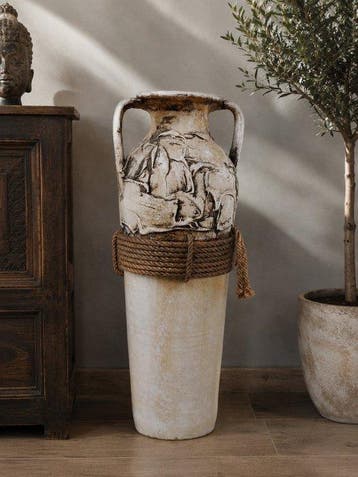 Vaas - Aardewerk - Kruik terracotta