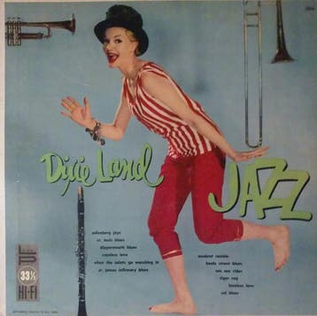 LP gebruikt - Space Cadets - Dixieland Jazz, Verzenden, Zo goed als nieuw, Overige formaten