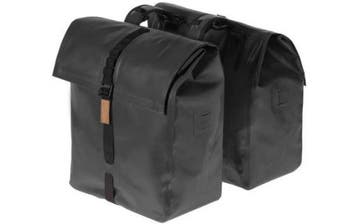 Basil Urban Dry Dubbele Fietstas 50 liter - Matt Black, Fietsen en Brommers, Fietsaccessoires | Fietstassen, Verzenden, Nieuw
