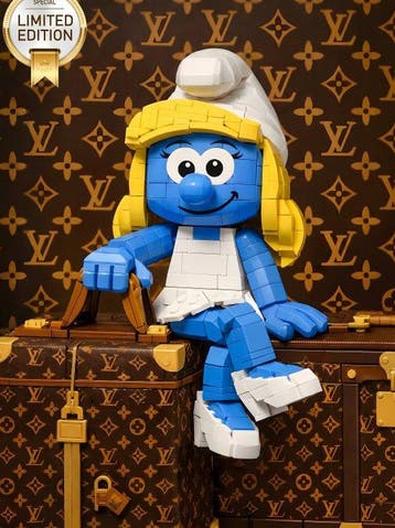 JZL - [L] LV Luxury Sweetie (Luxury Smurfs Collection), Nieuw