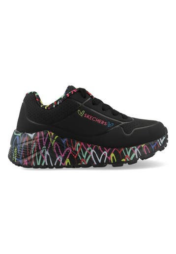 Skechers Uno Lite - Lovey Luv 314976L/BKMT Zwart-27, Verzenden, Nieuw, Zwart